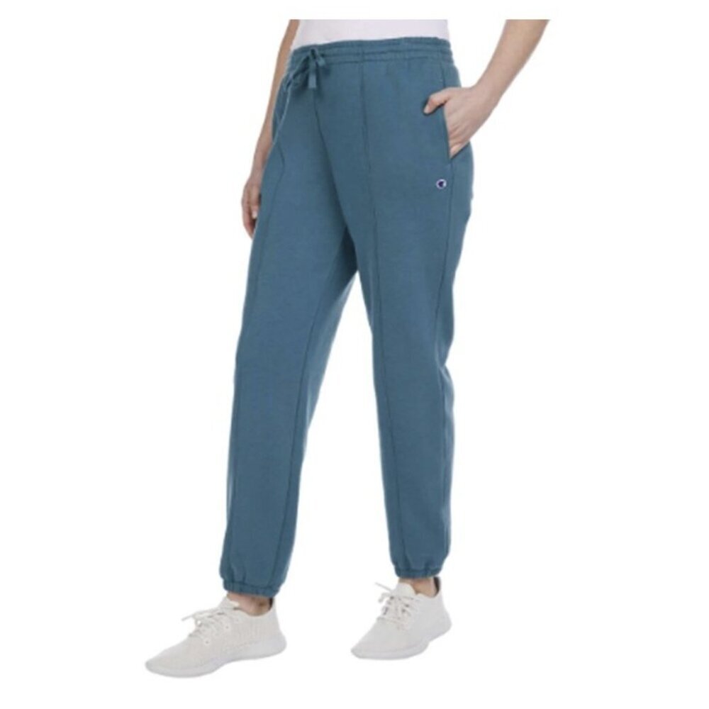 Champion Women's Drawstring Fleece Sweatpants Jogger Pants New Aqua Size M